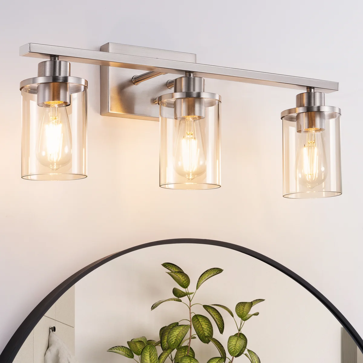 Beaudette 24" 3-Light Dimmable Vanity Light