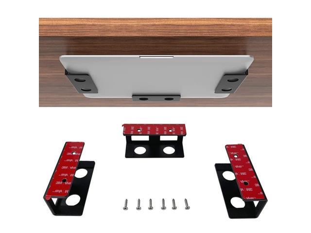 IF CASE Under Desk Laptop Mount and Accessories Holder (Black)
