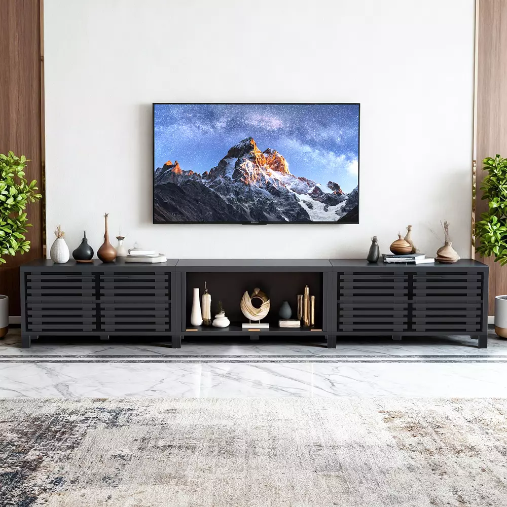 (damaged) Modern Modular TV Stand Media Console with Storage
