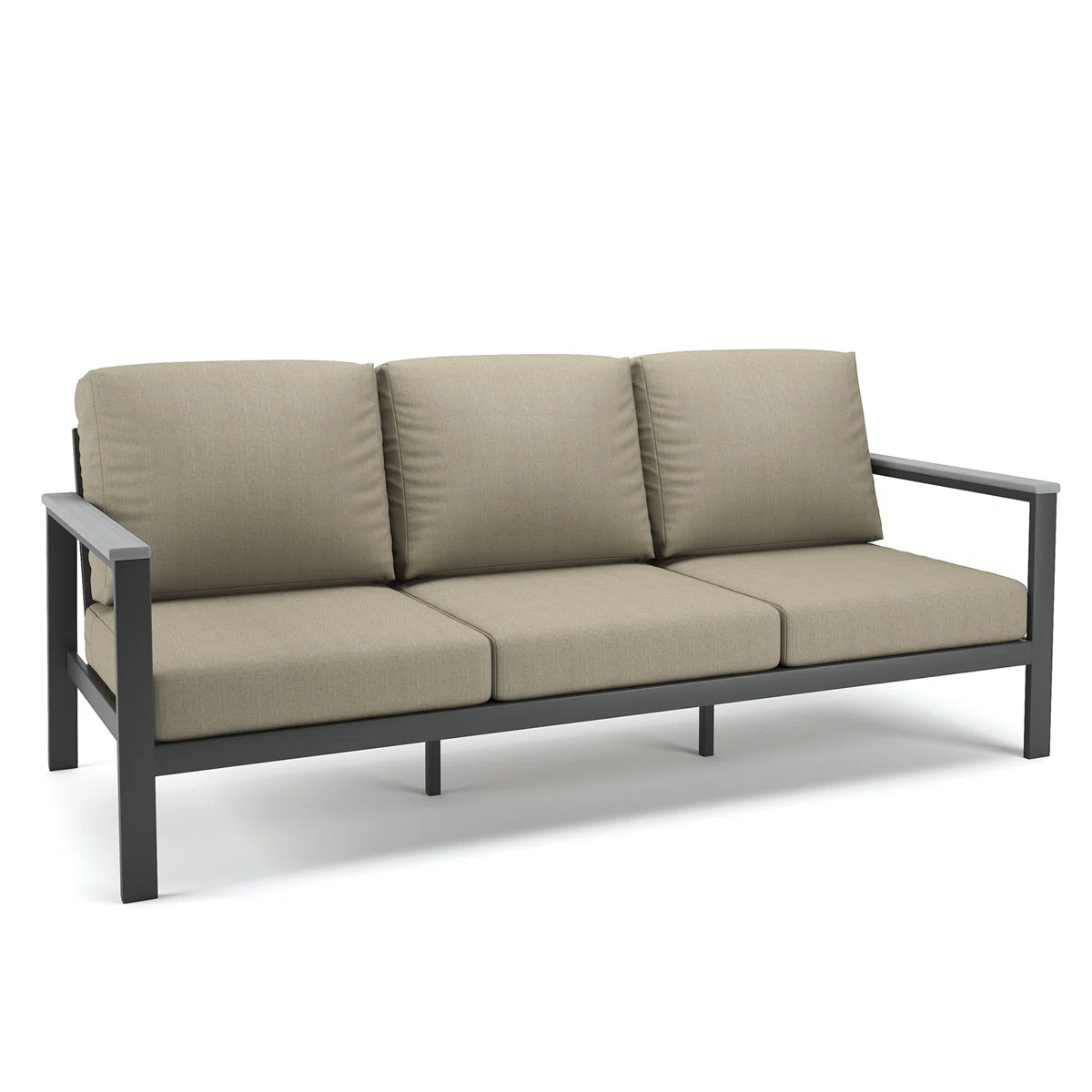 Townsend 80.3" Wide Outdoor Patio Sofa with Sunbrella® Cushions