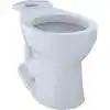 TOTO Entrada Toilet Bowl - C243EF#01 (Cotton, Round Bowl, 12" Rough-In)