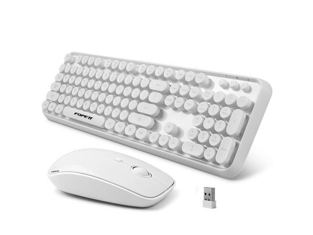 FOPETT Wireless Keyboard and Mouse Combo