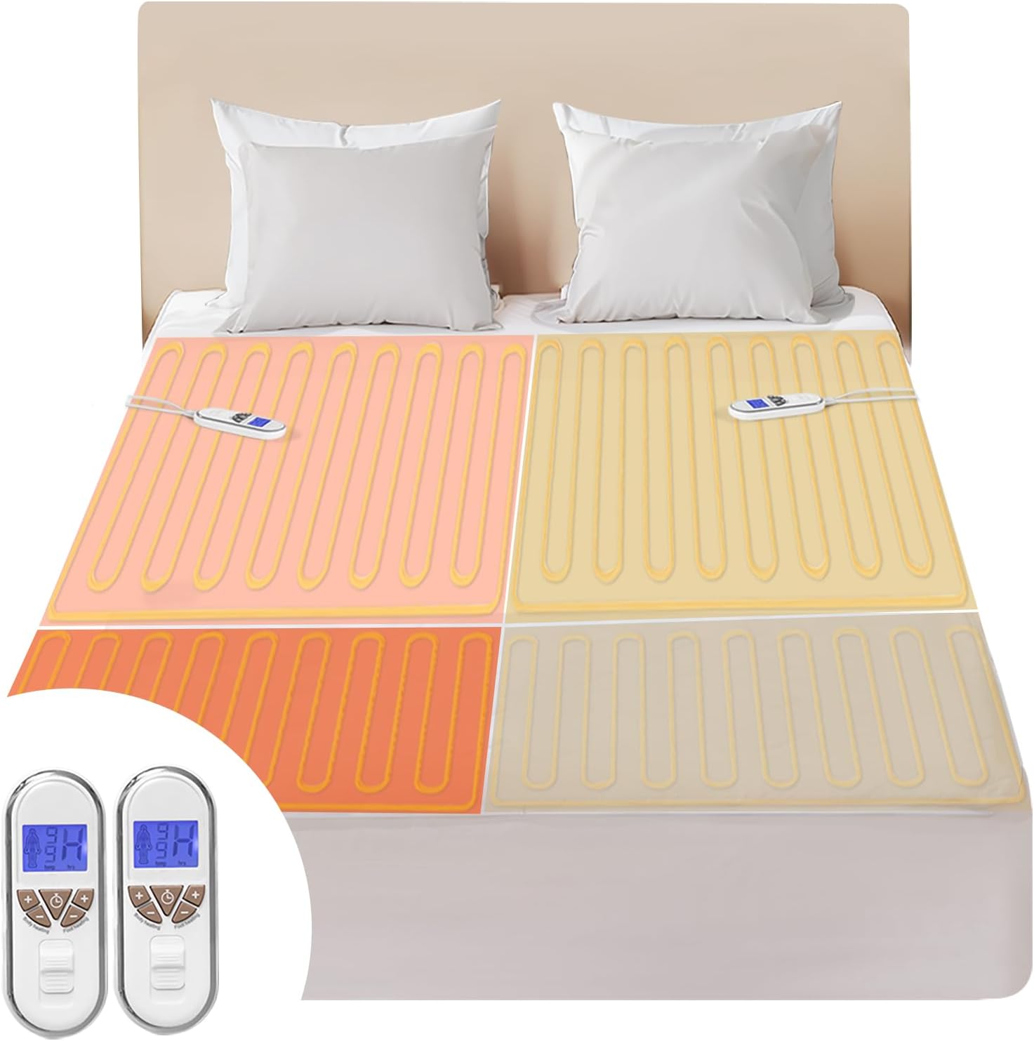 Bwarm Premium Multi-Zone Electric Blanket