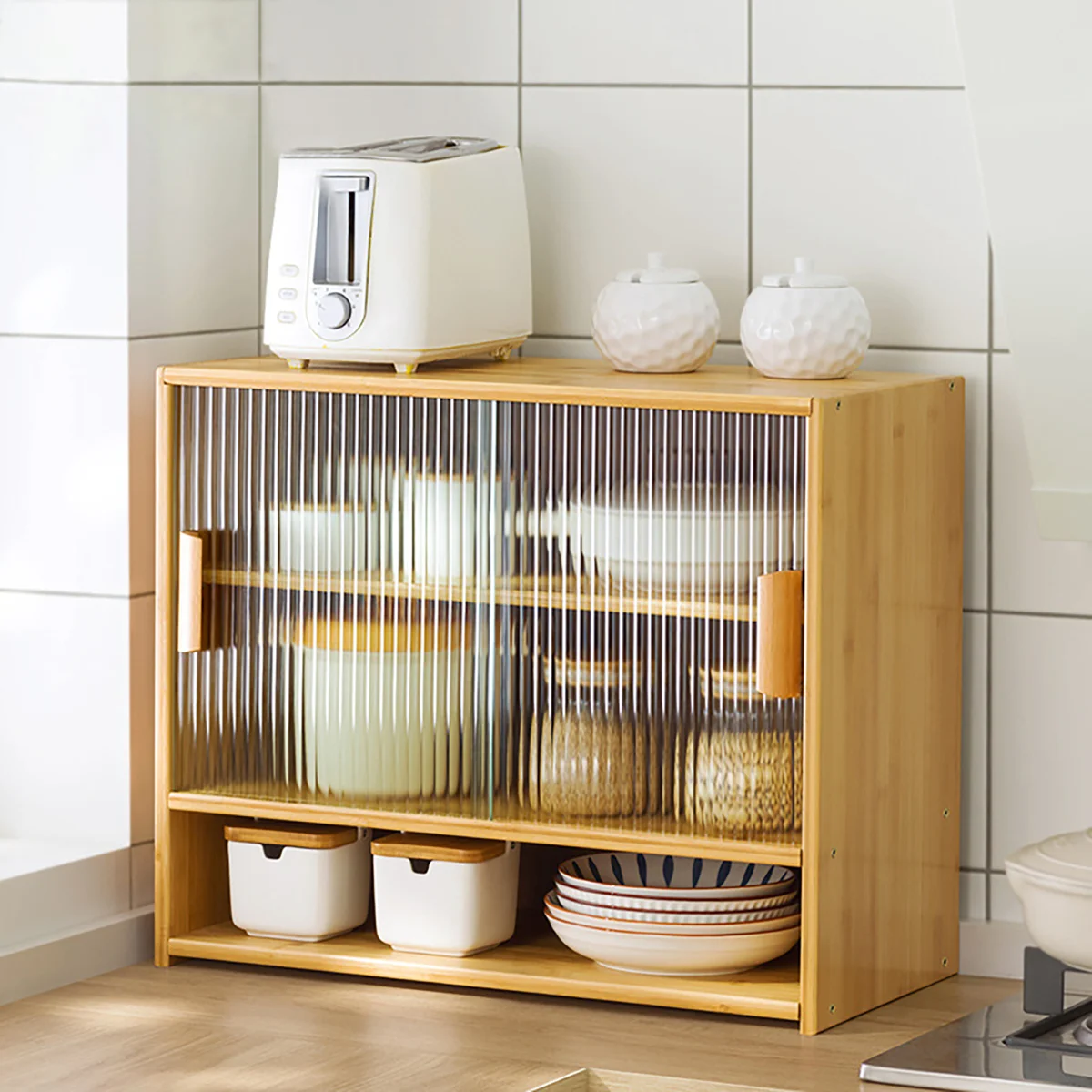Rayon Bamboo Shelving Rack