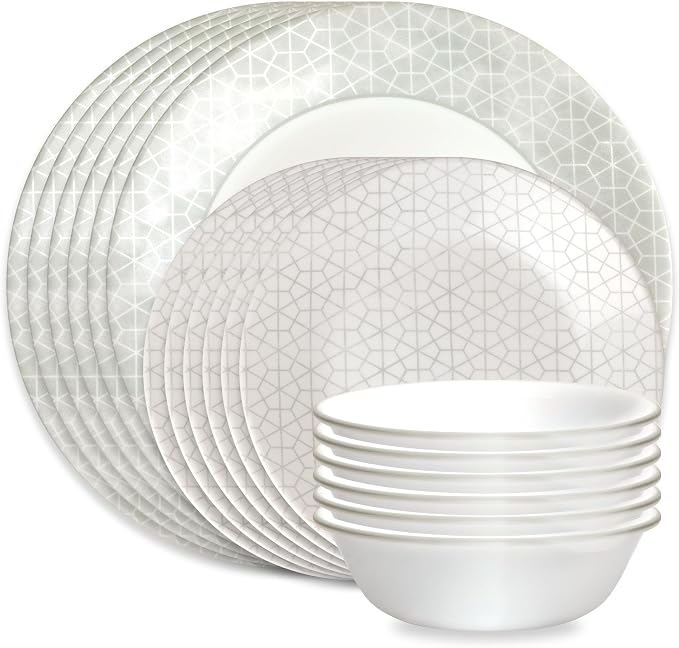 Corelle Knox 18-Piece Dinnerware Set