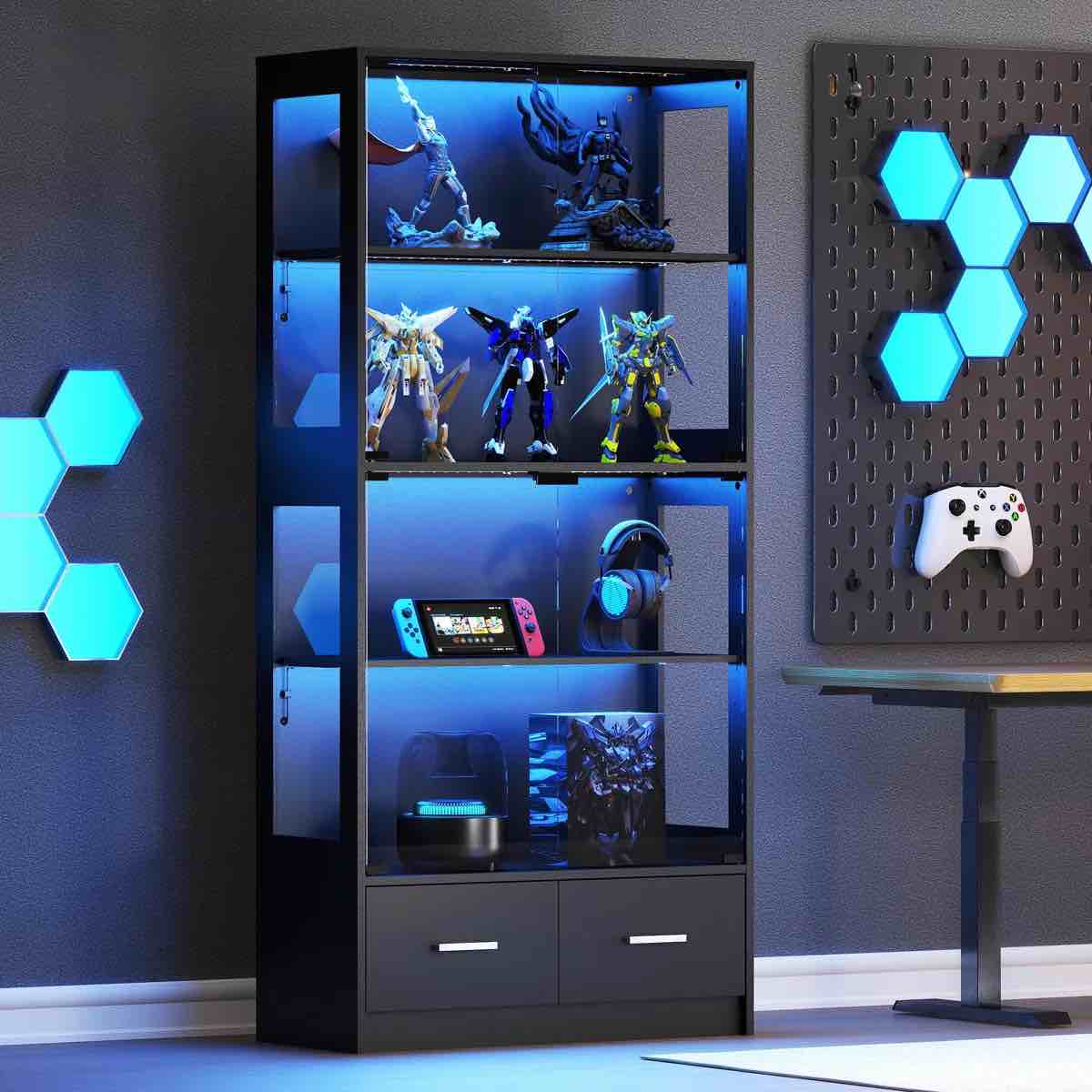 (INCOMPLETE) Display Cabinet With Adjustable Lights