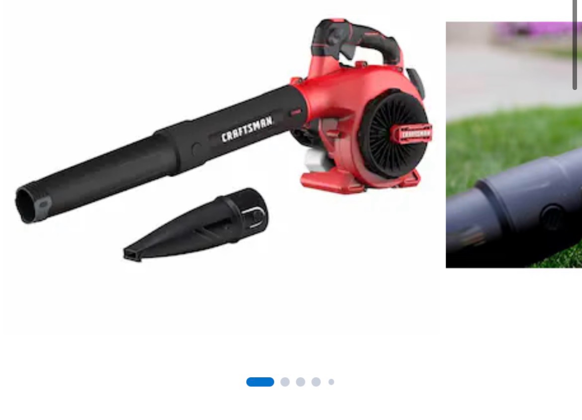 Craftsman 2-cycle 25 cc handheld blower