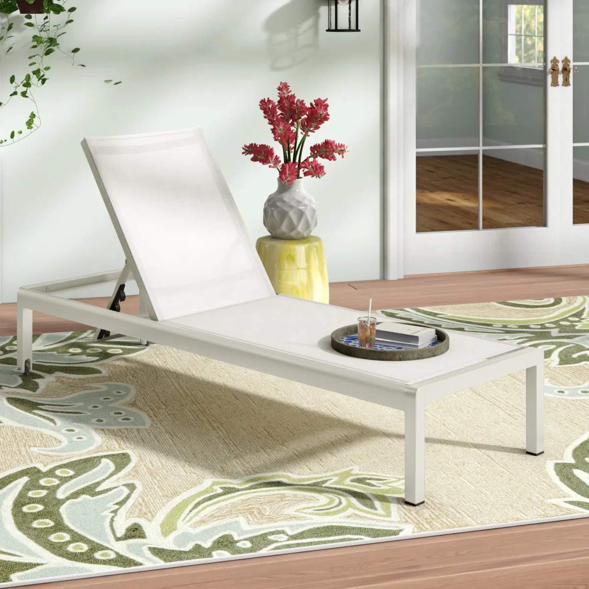 Caggiano 77.56" Long Reclining Single Chaise