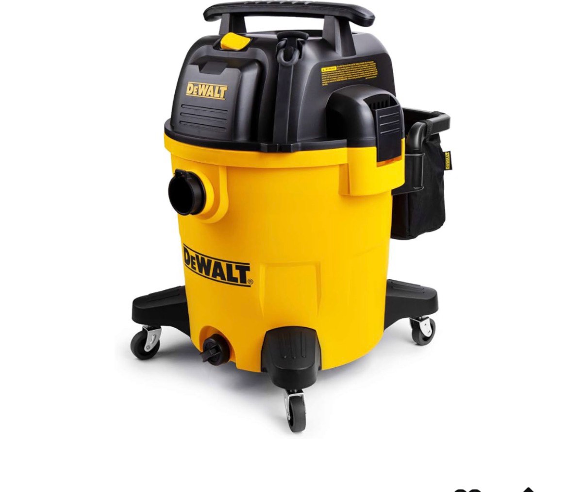 DEWALT portable wet/dry vacuum 12 gallon (broken)