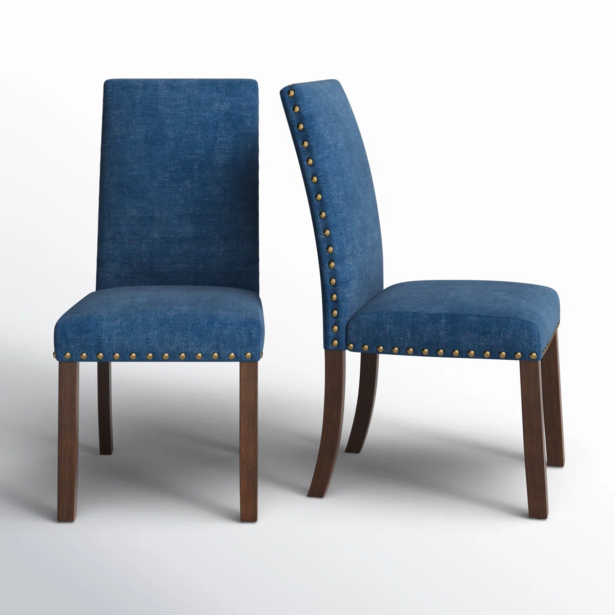 Bontrager 20'' H Linen Dining Chair - Upholstered Parsons Side Chair