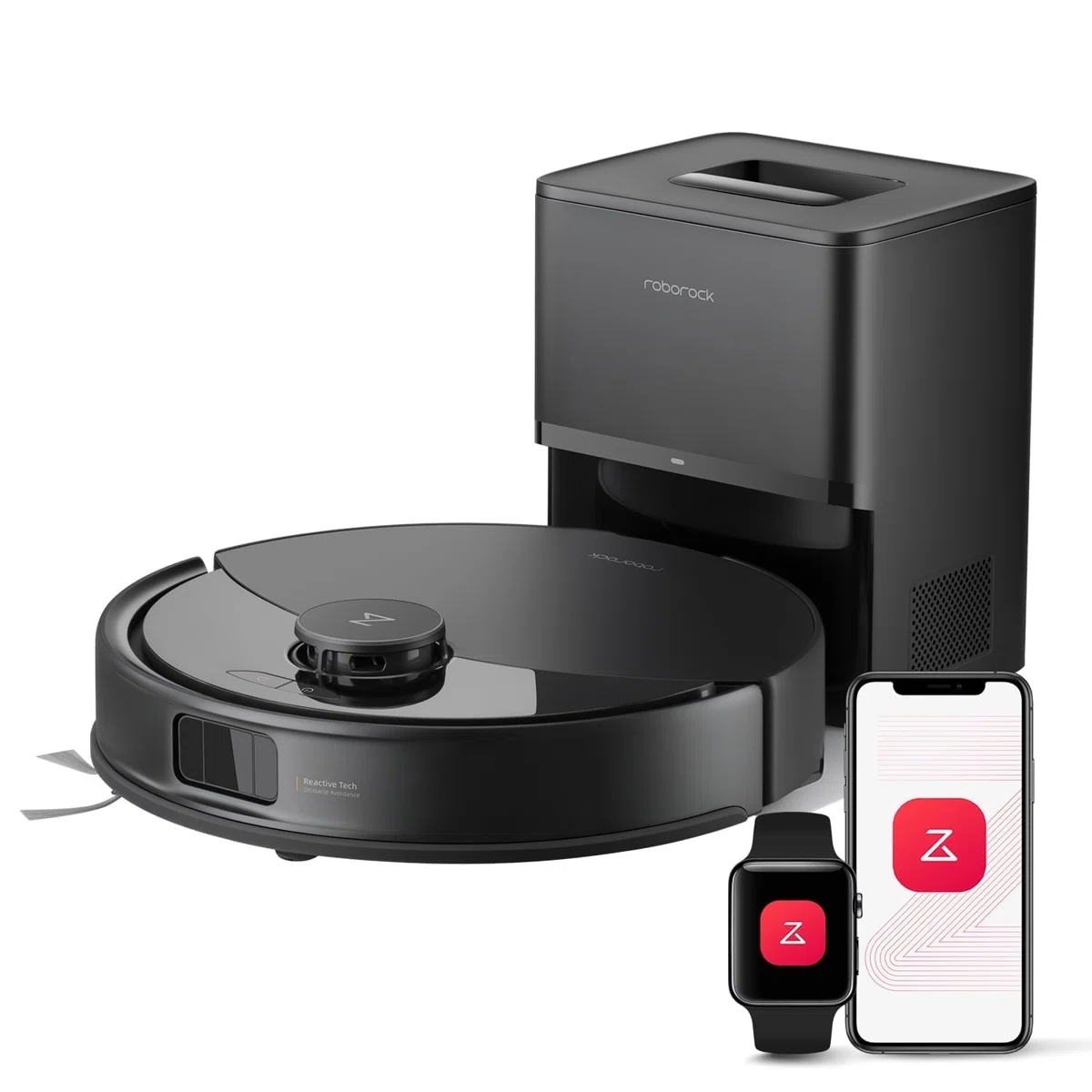 Roborock Q10 X5+ Robot Vacuum and Mop,  Self-Emptying,  10,000Pa Suction, Obstacle Avoidance