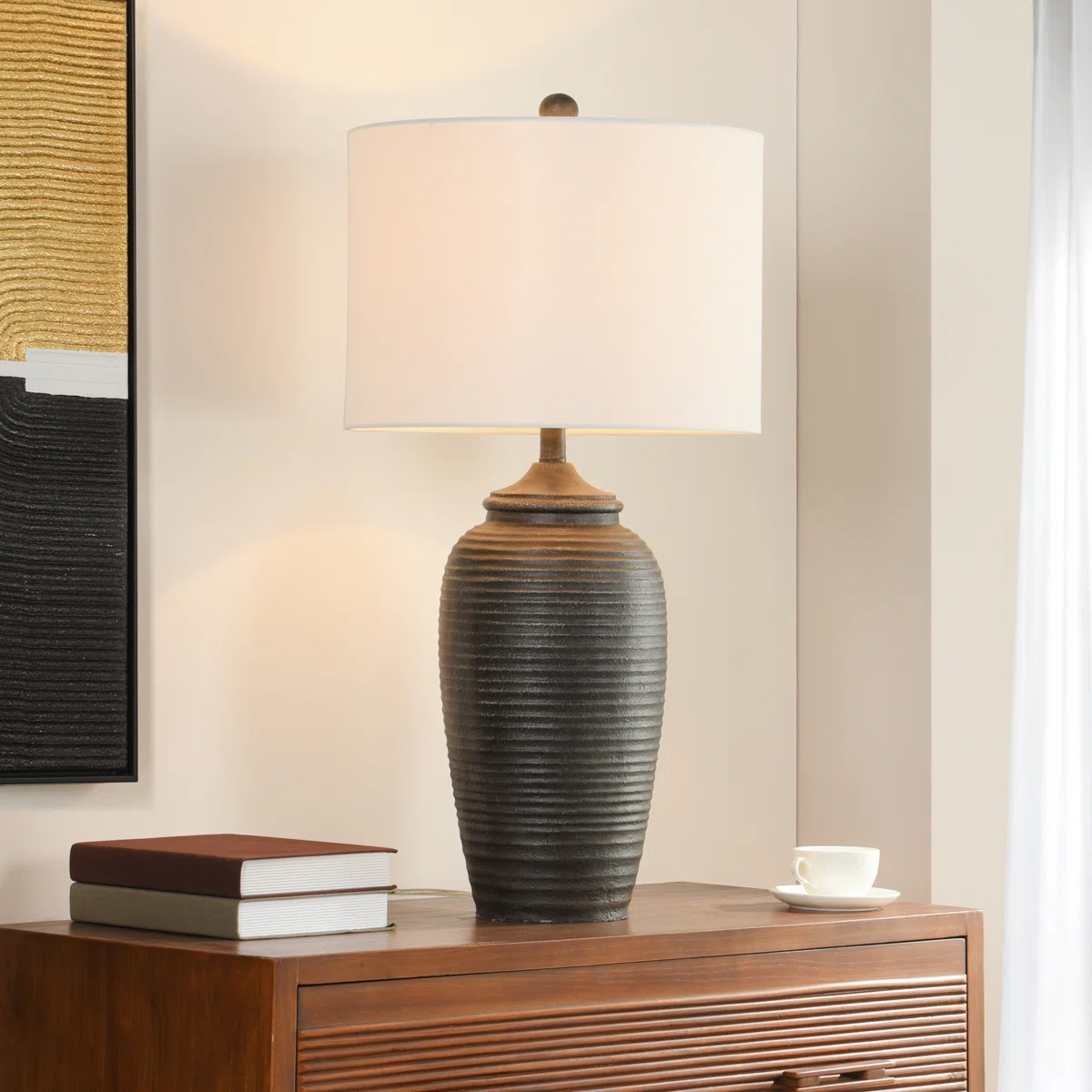Anzie 32" Resin Table Lamp