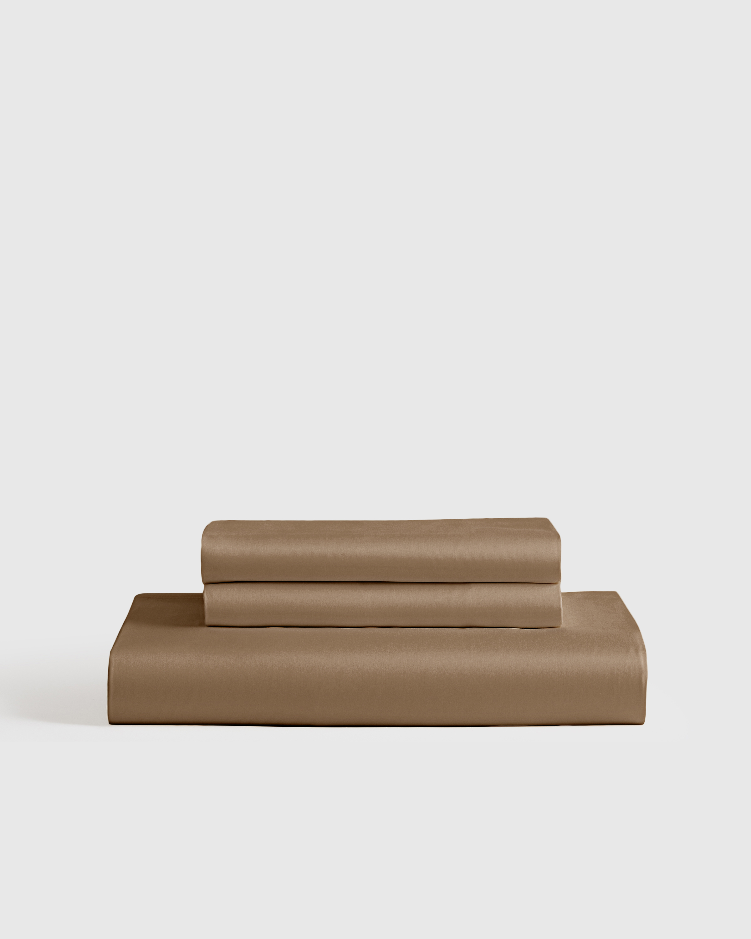 Bamboo Fitted Sheet Set, Queen, Walnut