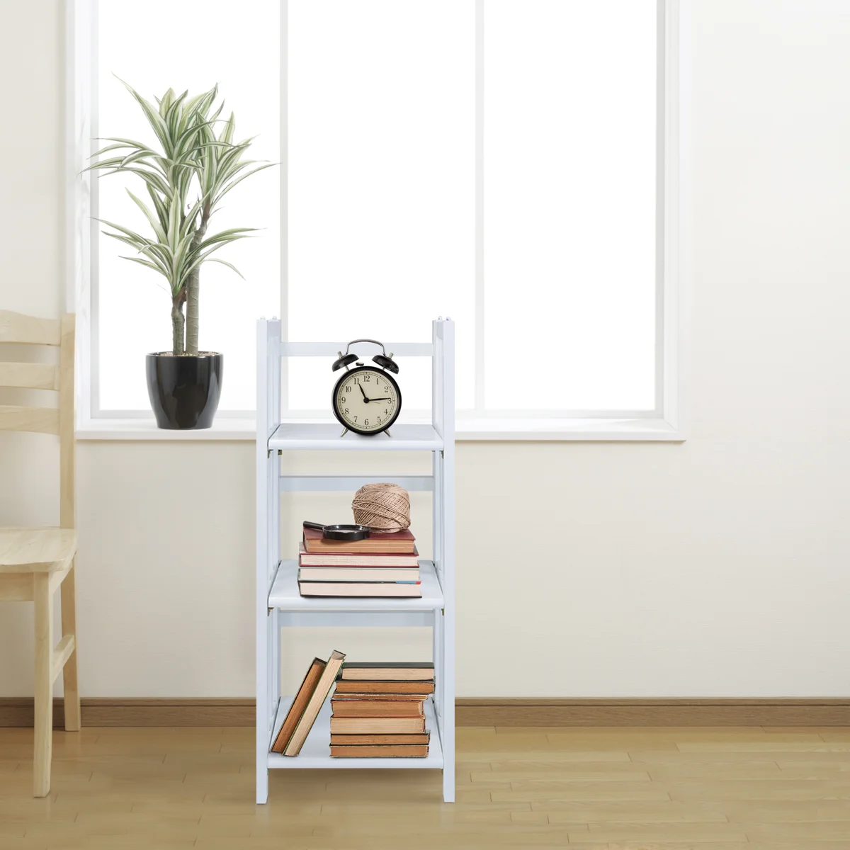 38" H x 14" W Solid Wood Standard Bookcase
