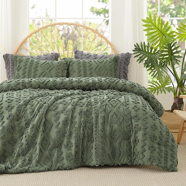 AmΓ©lie Home Queen Size Bedding - Oliver Green