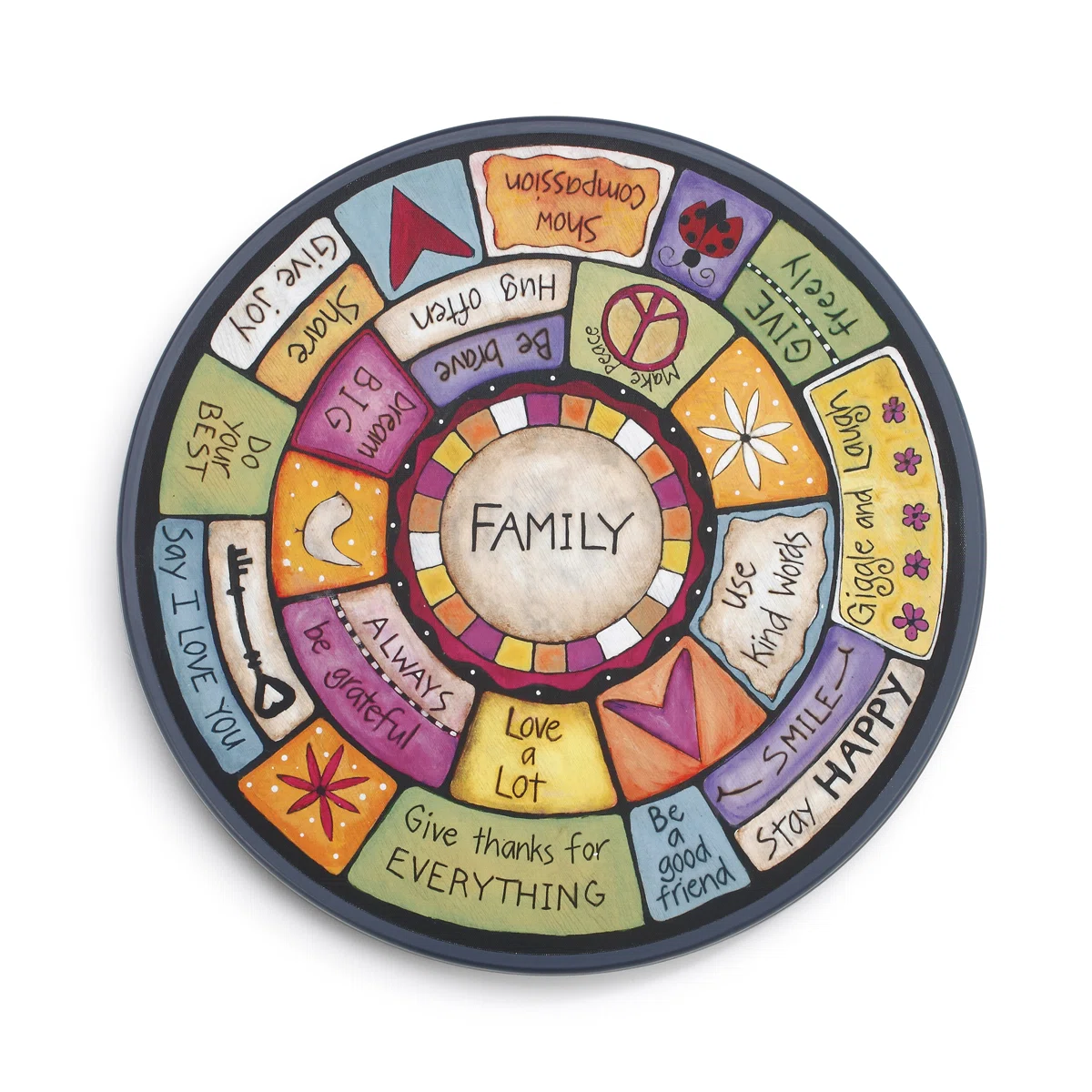 Huddersfield Family Values Lazy Susan