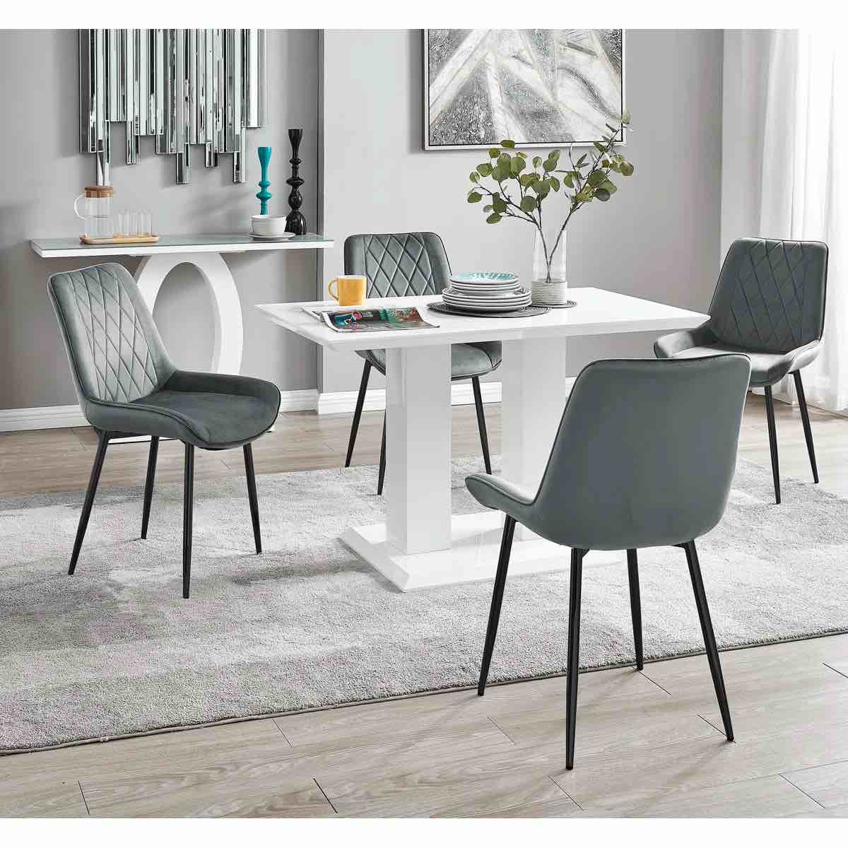 (DAMAGED) Eubanks 4 Dining Table Legs